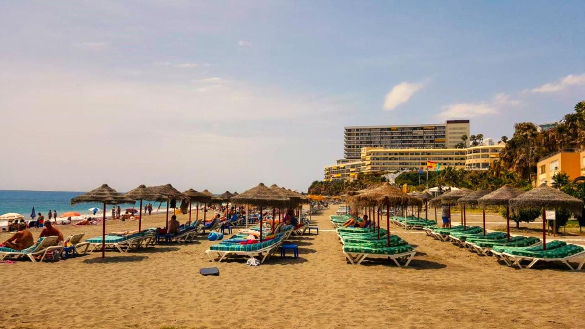 Santa Clara Modern & Exclusive Seafront Apartment Torremolinos Bagian luar foto